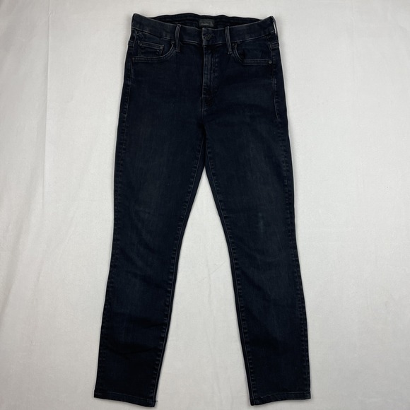 Mother Jeans Women's Size 27 High Waisted Looker in Blackbird Skinny Stretch - Picture 1 of 8